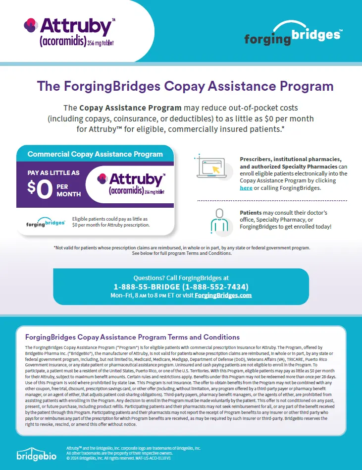 Commercial Copay Assistance Program Brochure